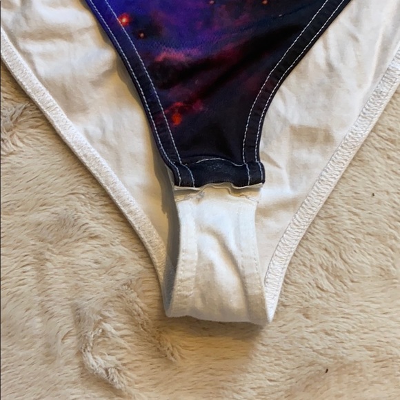 ASOS Galaxy Bodysuit Size 4 - Picture 5 of 8